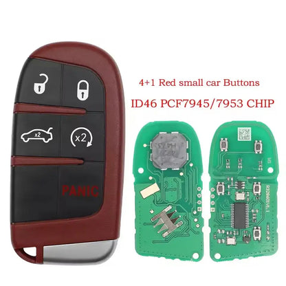 433MHz Smart Remote Key PCF7953M for Chrysler 200, 300 & Dodge Charger, Challenger (2015+)