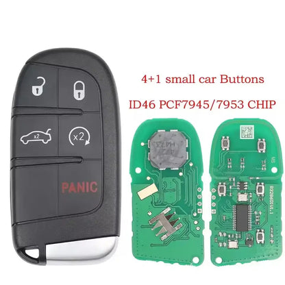 433MHz Smart Remote Key PCF7953M for Chrysler 200, 300 & Dodge Charger, Challenger (2015+)
