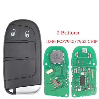 433MHz Smart Remote Key PCF7953M for Chrysler 200, 300 & Dodge Charger, Challenger (2015+)