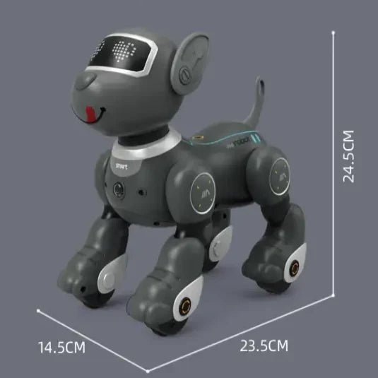 Remote Control Smart Robot Dog Toy with Voice & Programming Functions