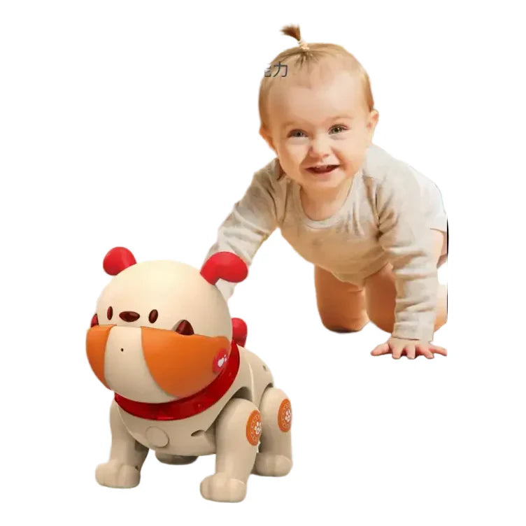 Remote Control Smart Robot Dog Toy with Voice & Programming Functions