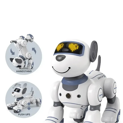 Remote Control Smart Robot Dog Toy with Voice & Programming Functions