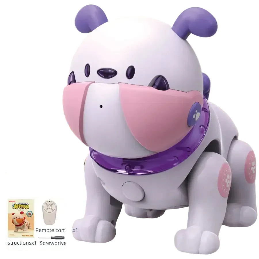 Remote Control Smart Robot Dog Toy with Voice & Programming Functions