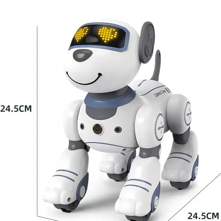 Remote Control Smart Robot Dog Toy with Voice & Programming Functions