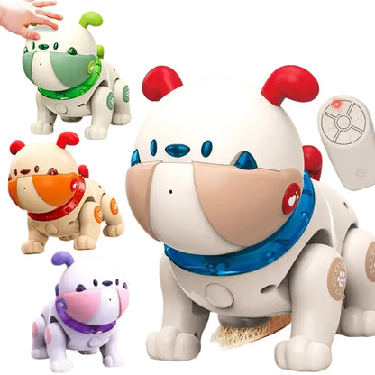 Remote Control Smart Robot Dog Toy with Voice & Programming Functions