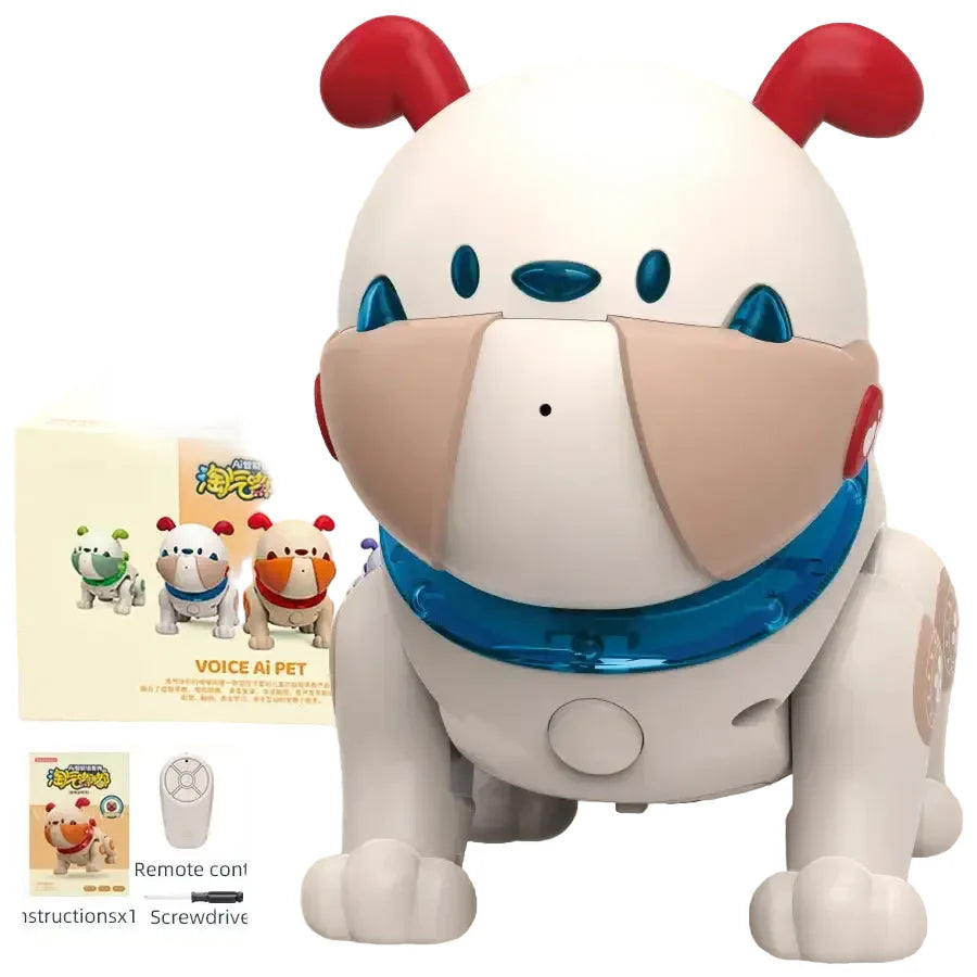 Remote Control Smart Robot Dog Toy with Voice & Programming Functions