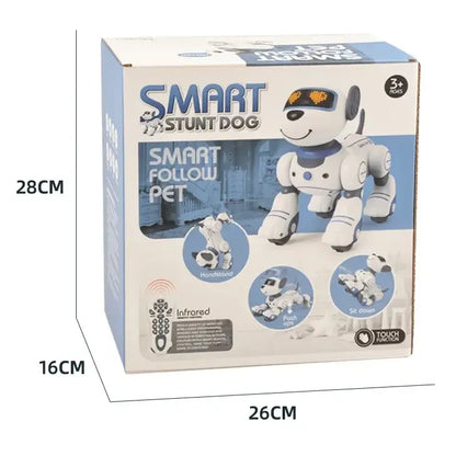 Remote Control Smart Robot Dog Toy with Voice & Programming Functions