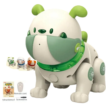 Remote Control Smart Robot Dog Toy with Voice & Programming Functions