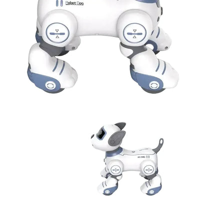 Remote Control Smart Robot Dog Toy with Voice & Programming Functions