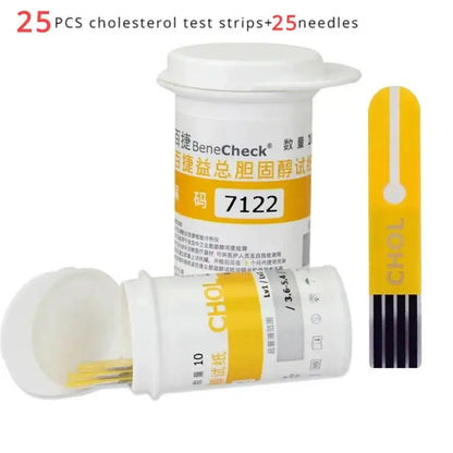 Cholesterol Test Strips – Total Cholesterol Home Test (25pcs)