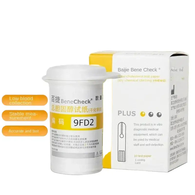Cholesterol Test Strips – Total Cholesterol Home Test (25pcs)