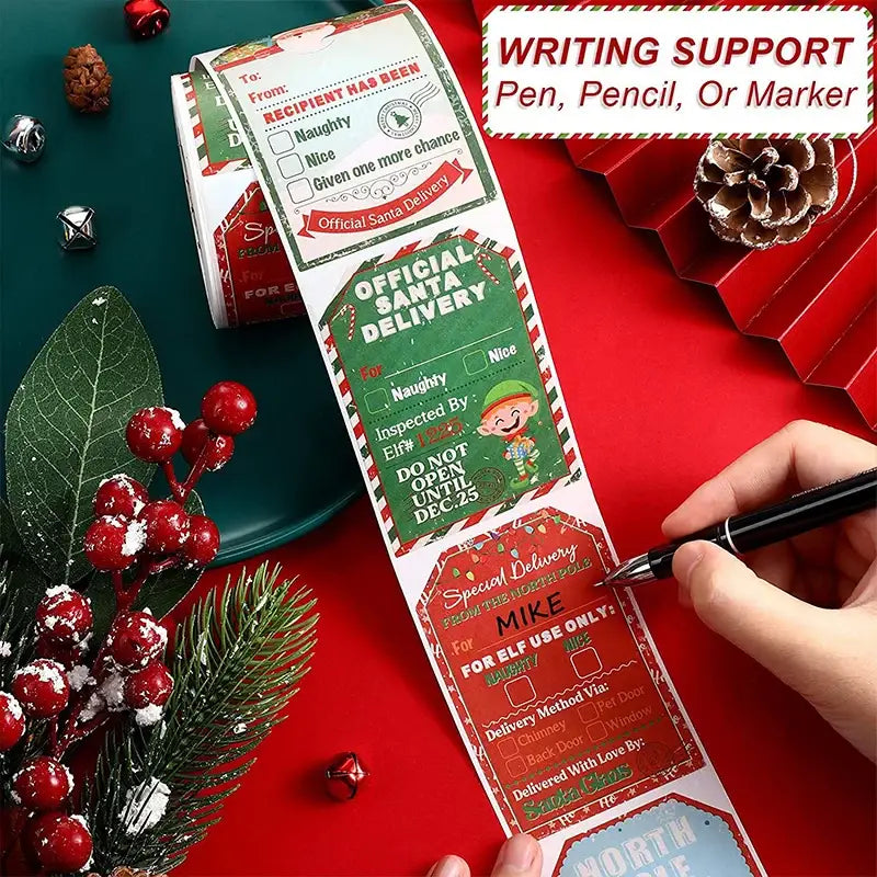 Christmas Gift Labels (200pcs)