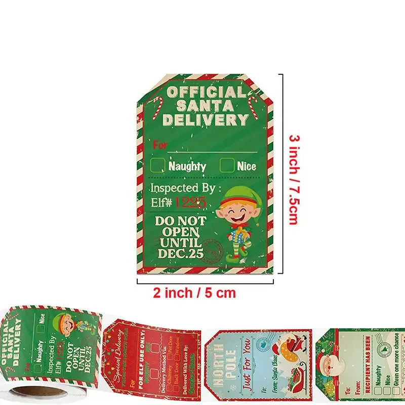 Christmas Gift Labels (200pcs)