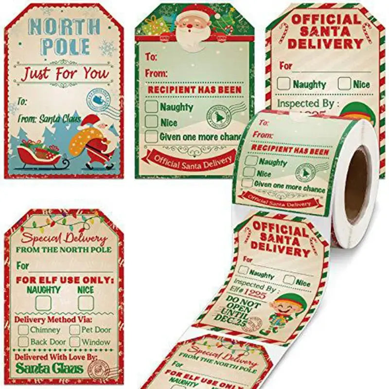Christmas Gift Labels (200pcs)