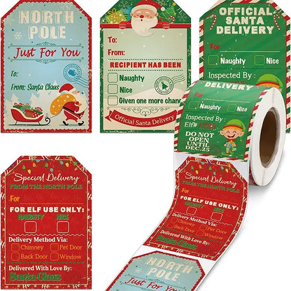 Christmas Gift Labels (200pcs)