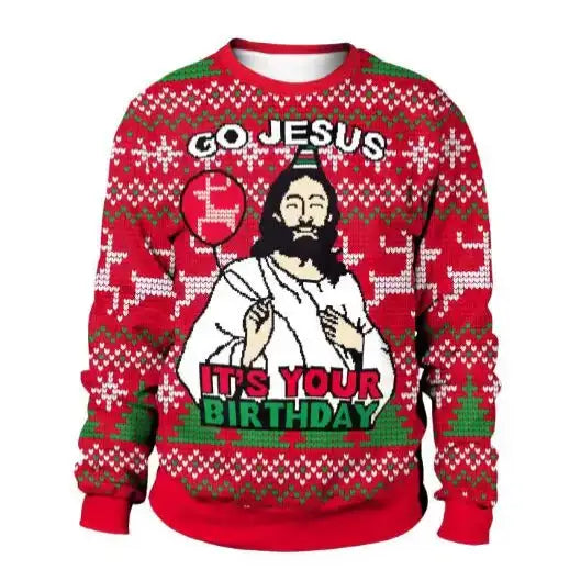 Christmas Jersey (30 designs available - Large & XL)