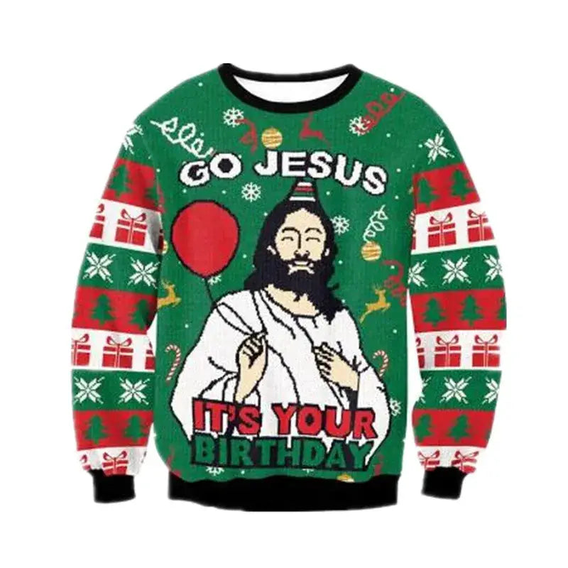 Christmas Jersey (30 designs available - Large & XL)