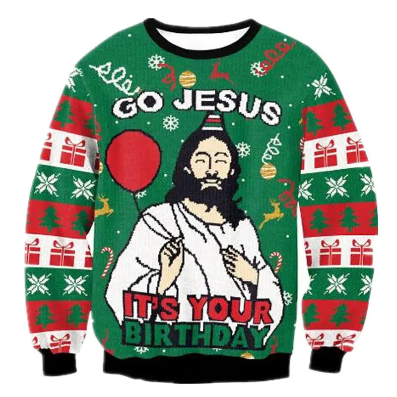Christmas Jersey (30 designs available - Small & Medium)