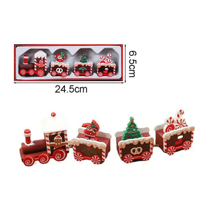 Christmas Wooden Train