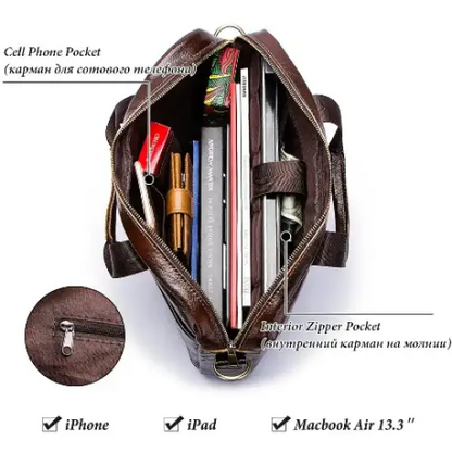 Classic Leather Office Bag