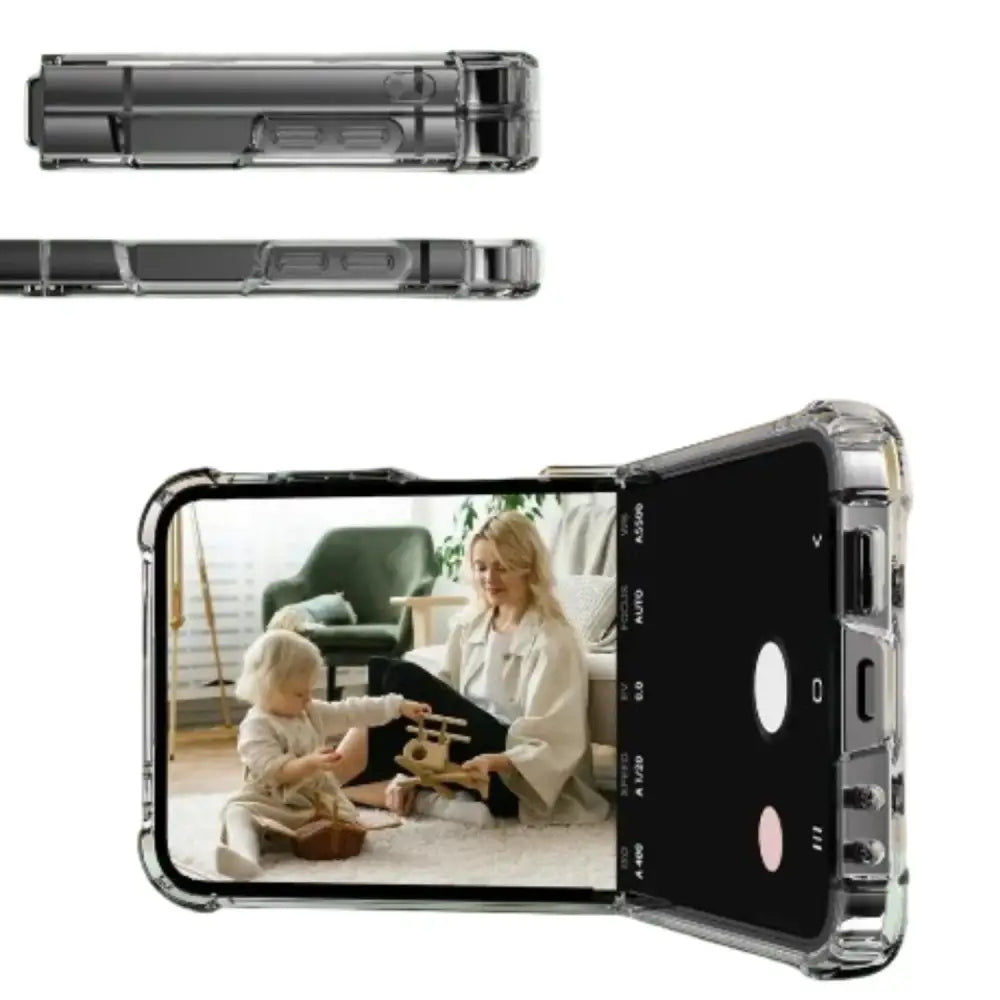 Clear Bumper Case for Samsung Z Flip Series
