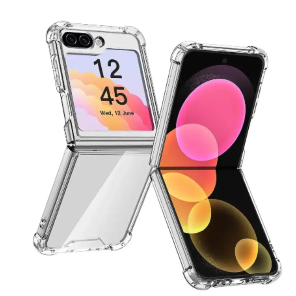 Clear Bumper Case for Samsung Z Flip Series