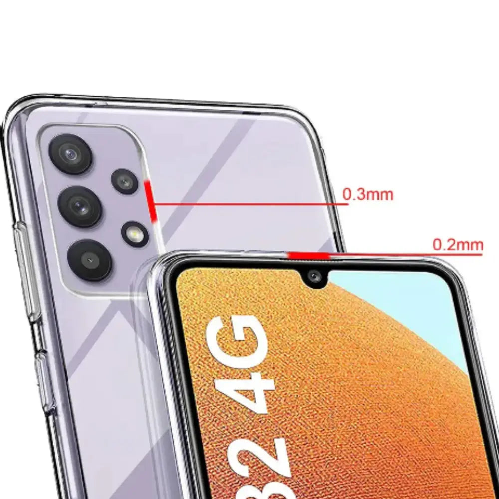 Clear Silicone Case for Samsung Galaxy A Series