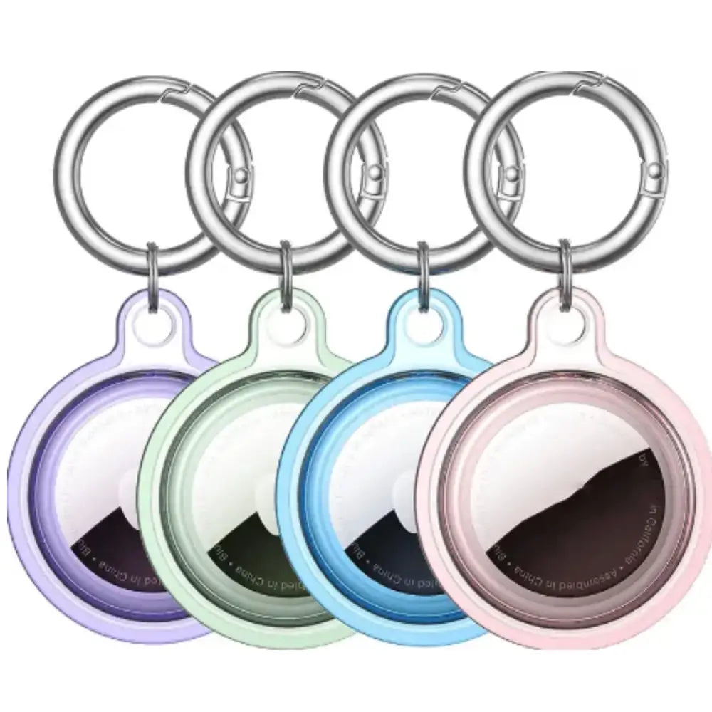 Clear Waterproof Air Tag Keychain Cover