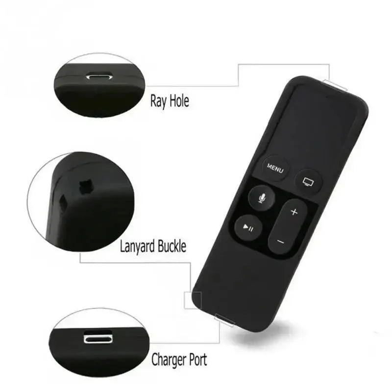 Silicone Protective Case for Apple TV 4 Remote (10 colours available)