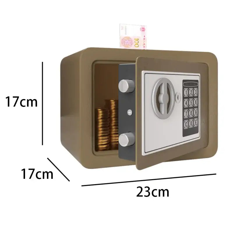Compact Digital Safe for Cash & Valuables