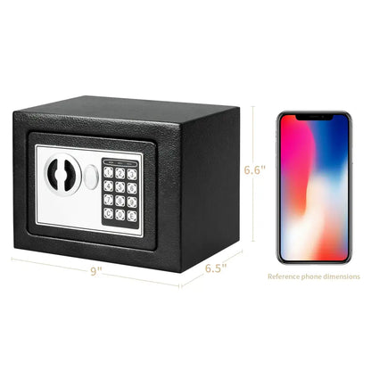 Compact Digital Safe for Cash & Valuables