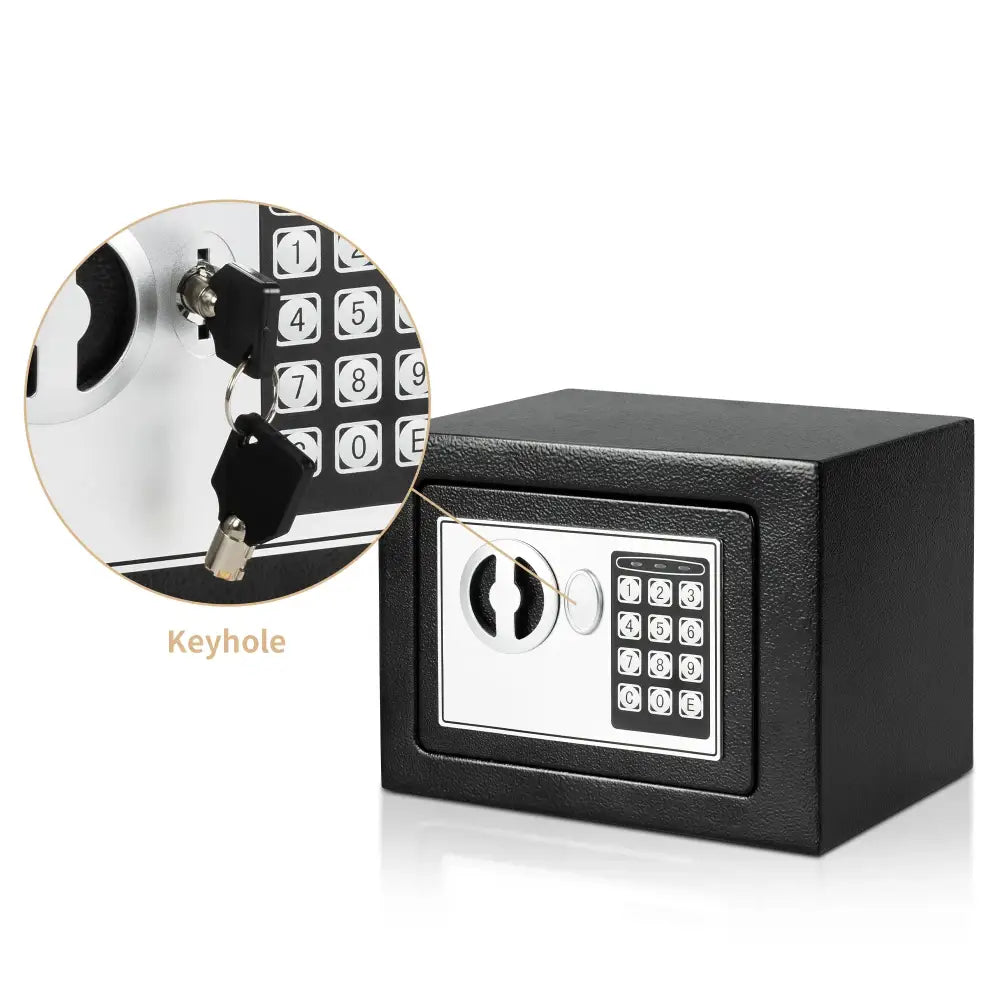 Compact Digital Safe for Cash & Valuables