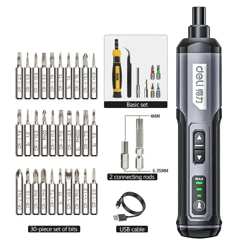 Cordless Electric Screwdriver Set (5 different sets available)