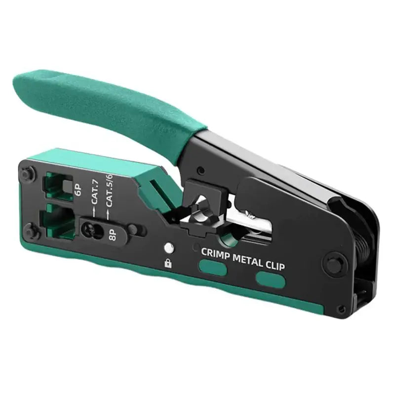 Crimping & Stripping Tool with 8P/6P Ethernet Connectors (different colours available)