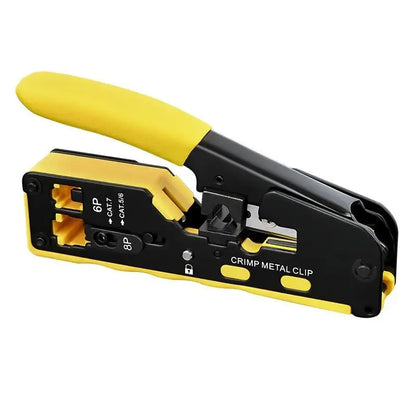 Crimping & Stripping Tool with 8P/6P Ethernet Connectors (different colours available)