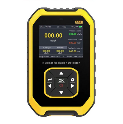 Radiation Dosimeter with LCD Display Measurement y rays, x rays, β rays