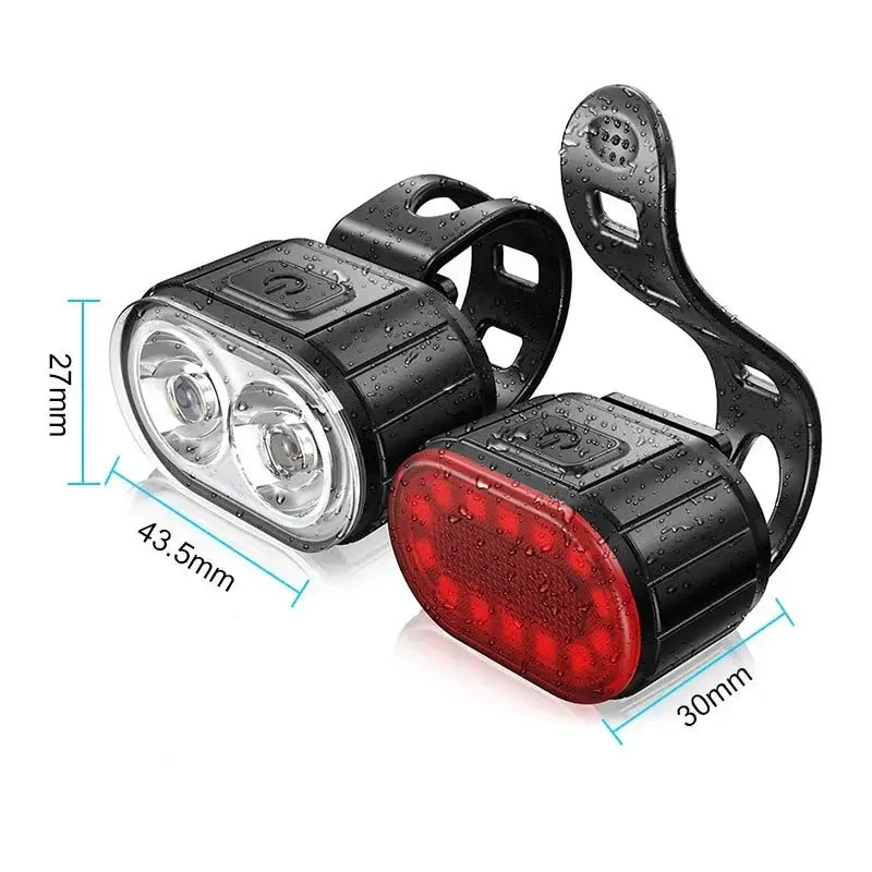 Bicycle Light Set (Front & Rear)