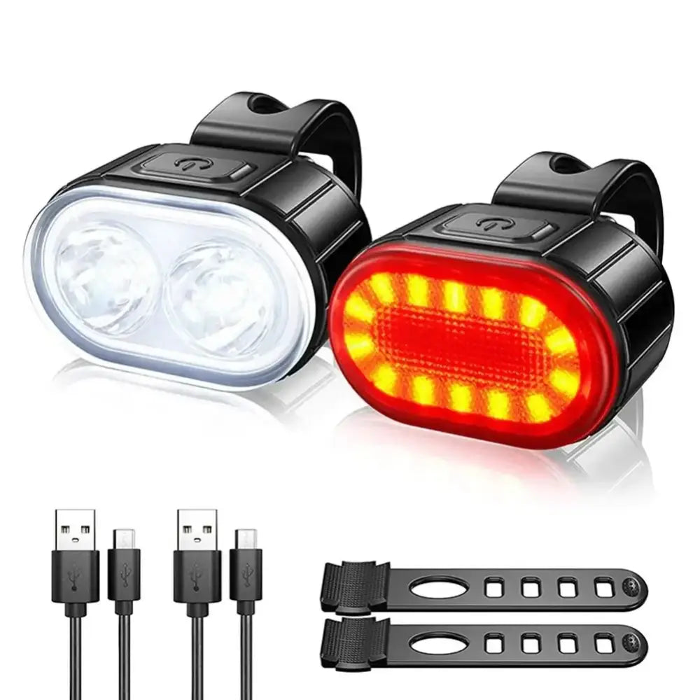 Bicycle Light Set (Front & Rear)