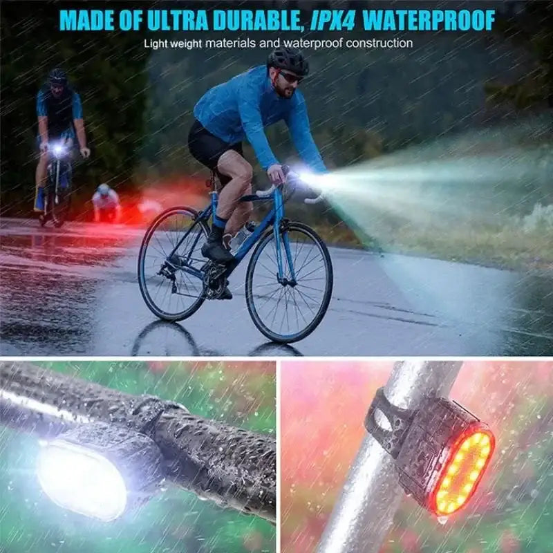 Bicycle Light Set (Front & Rear)