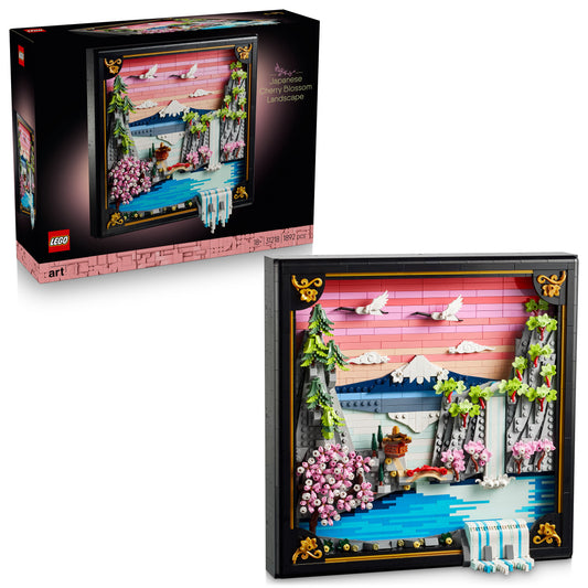 LEGO Art: Japanese Cherry Blossom Landscape (31218)