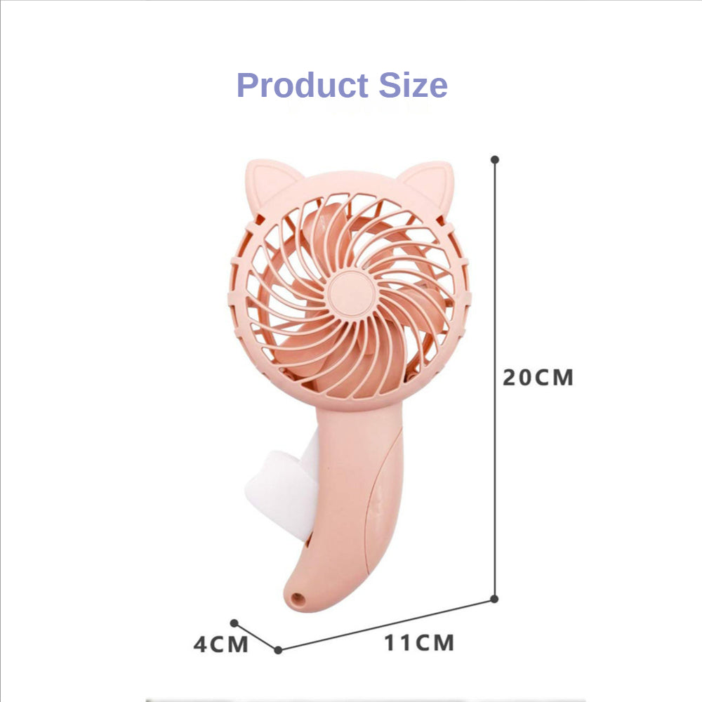 Hand Press Mini Fan