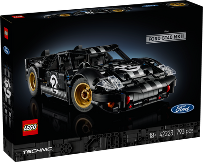 LEGO Technic: 1966 Ford GT40 MKII Race Car (42223)