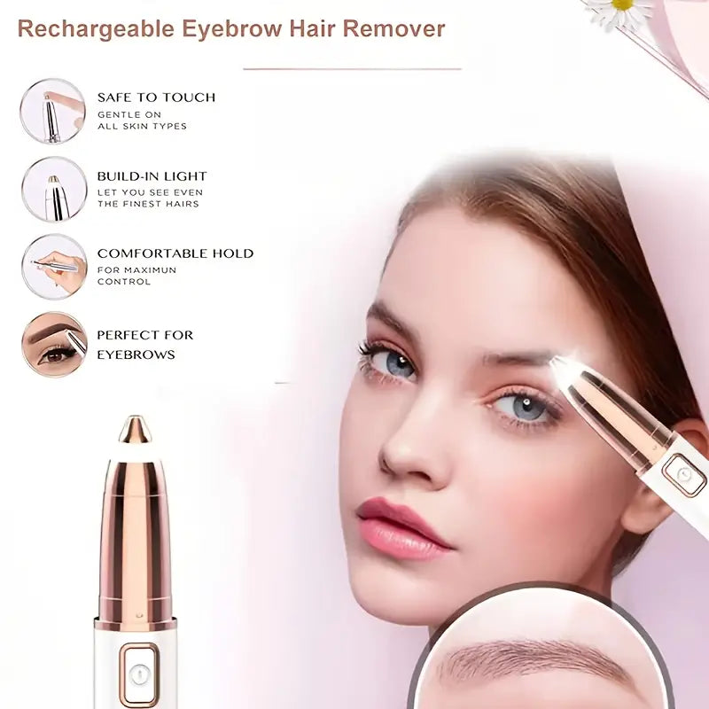 Rechargeable Eyebrow Hair Remover Tool