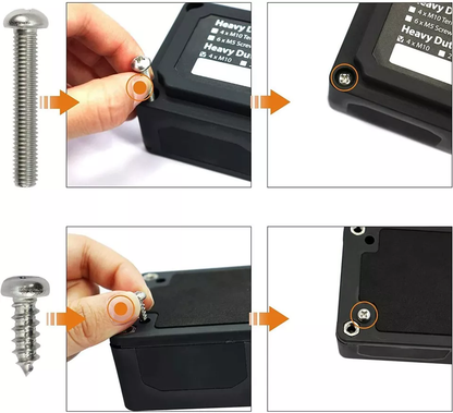 300A M8 48V Studs Bus Bar Power Distribution Box Terminal Block Heavy Duty