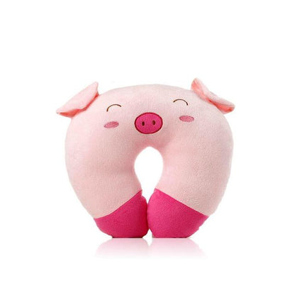 Cartoon Animal U-Shaped Pillow