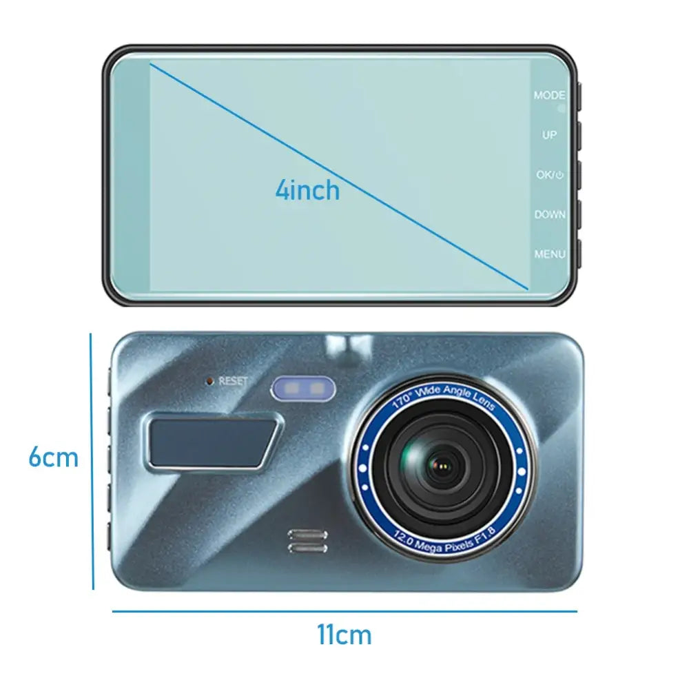 Dash Cam (Full HD - Front & Rear)