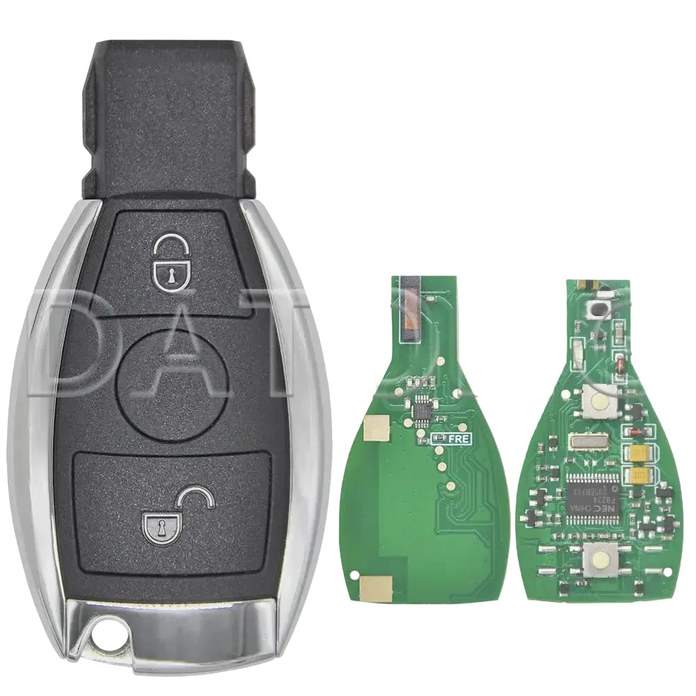 Smart Remote Key Card 315/433MHz for Mercedes-Benz A, B, C, E & S-Class Models