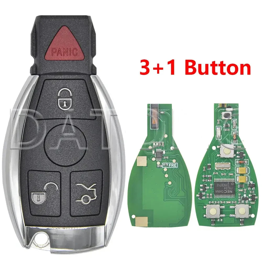 Smart Remote Key Card 315/433MHz for Mercedes-Benz A, B, C, E & S-Class Models
