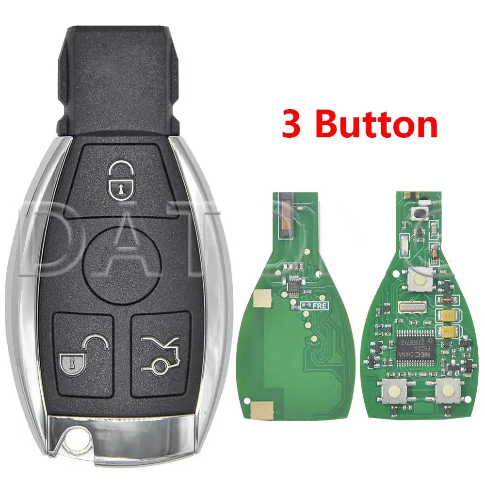 Smart Remote Key Card 315/433MHz for Mercedes-Benz A, B, C, E & S-Class Models