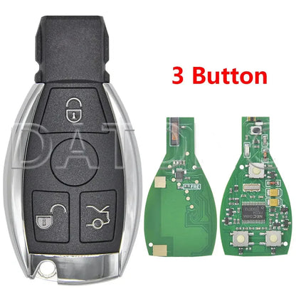 Smart Remote Key Card 315/433MHz for Mercedes-Benz A, B, C, E & S-Class Models